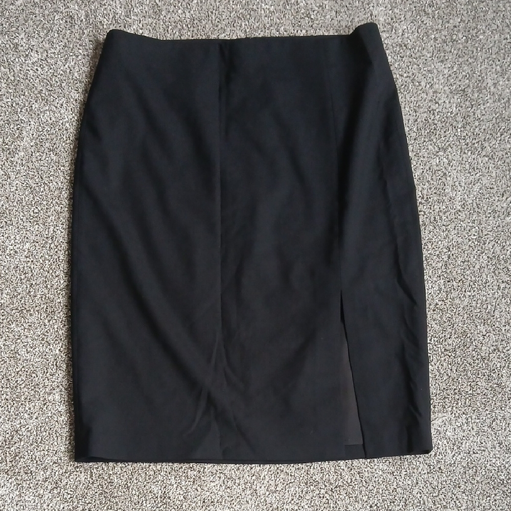 Theory Classic Black Pencil Skirt